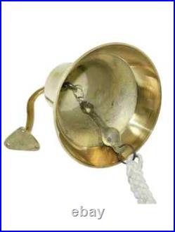 10 Brass Bell Wall Door Hanging Bell Big Size Home Office Wall Decoration Gift