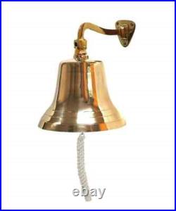 10 Brass Bell Wall Door Hanging Bell Big Size Home Office Wall Decoration Gift