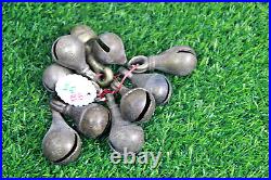 10 Pcs Vintage Jingle Crotal bells /Sleigh Bells Heavy Duty Brass Home Decor E6