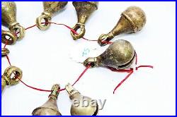 10 Pcs Vintage Jingle Crotal bells /Sleigh Bells Heavy Duty Brass Home Decor S2
