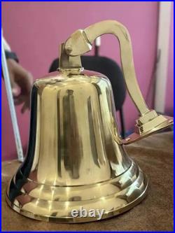 11Large Nautical Solid Brass Ship's Boat Bell Marine Maritime Wall Decor GIFT11