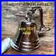 11 Antique Nautical Hanging Door Bell Brass Ship Big Wall Mounted Bracket GIFT