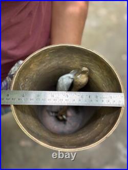 11 Large Nautical Solid Brass Ship's Bell Marine Maritime Wall Boat Decor GIFT