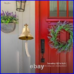 11 Super Loud Solid Brass ship Bell, Large Nautical Brass bell Heavy