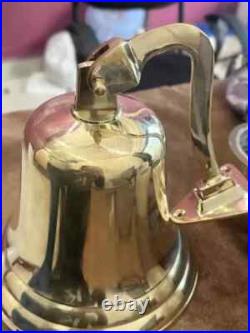 14Big Nautical Solid Brass Ship's Boat Bell Marine Maritime Wall Decor GIFT
