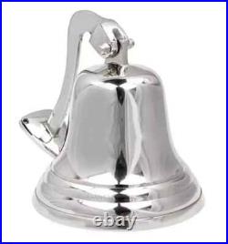 14 Large Brass Chrome Finish Ship Bell Nautical Hanging Wall Mounted Door Bell