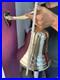 14 Nautical Antique Brass Ship Bell Large Hanging Door Bell with Wall-Mounted