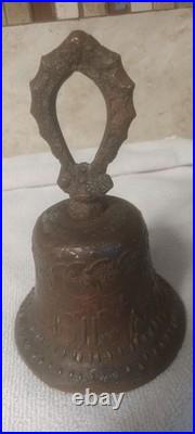 1811 Antique Bronze Spanish Colonial Mission Bell Mejico