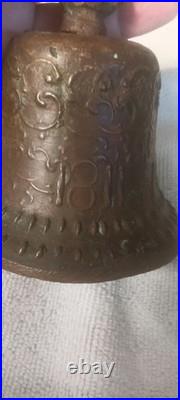 1811 Antique Bronze Spanish Colonial Mission Bell Mejico