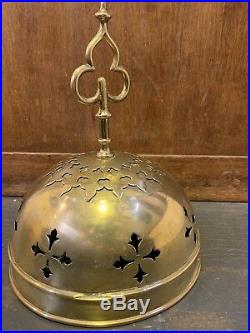 1850s Victorian Brass Bell. Communion/ Sanctuary/ Altar Bells. English