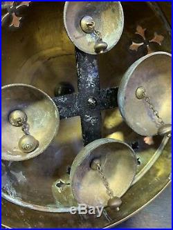 1850s Victorian Brass Bell. Communion/ Sanctuary/ Altar Bells. English