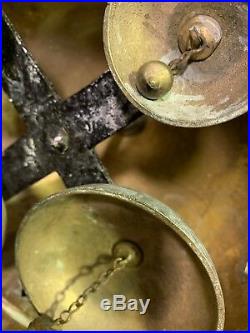 1850s Victorian Brass Bell. Communion/ Sanctuary/ Altar Bells. English