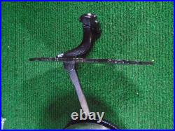 1874 Cast Brass Eastlake Victorian Era Door Bell Bell Works! (42092)