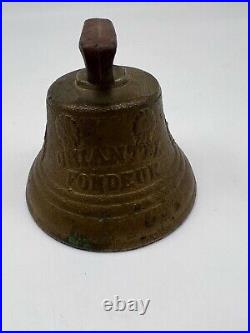 1878 Saignelegier Chiantel Fondeur Brass Bell Cow / Goat / Sheep