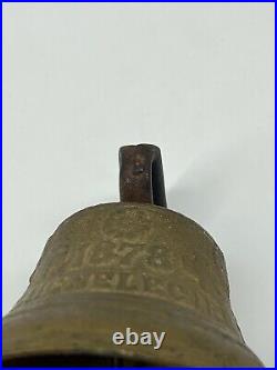 1878 Saignelegier Chiantel Fondeur Brass Bell Cow / Goat / Sheep