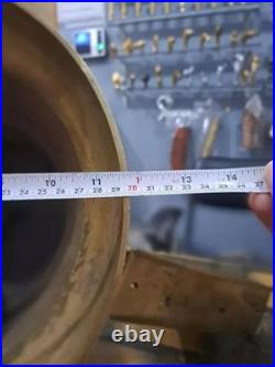 18 Brass Ship Bell Large Nautical Wall Mounted Door Bell Maritime Gift 18 Brass Ship Bell Large Nautical Wall Mounted Door Bell Maritime Gift