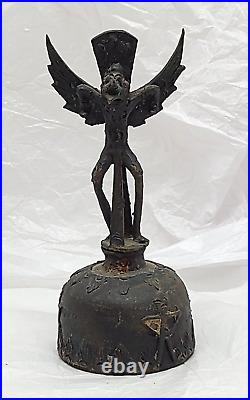 1900s Antique Indonesian Garuda brass bell