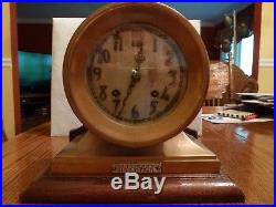 1929 Vintage Chelsea Ship's Bell Commander Clock