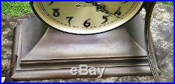 1935 Chelsea Admiral Ship's Bell Clock for John Bliss & Co NY 8.5 dial 12.5 ht