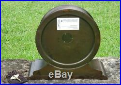 1935 Chelsea Admiral Ship's Bell Clock for John Bliss & Co NY 8.5 dial 12.5 ht