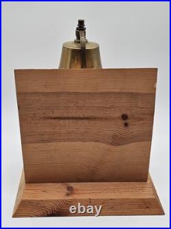 1938 Pre WW ll USN United States Navy Brass 6 Bell Military Nautical Ship Boat