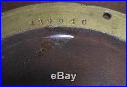 1940's Ww2 Era Brass Chelsea Ships Bell Clock From Collingwood Shipyards Canada