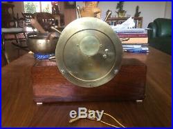 1947 Seth Thomas Mayflower-3 11j ships bell clock
