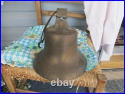 1950-60's 10 pound Brass Bell bought in Vietnam