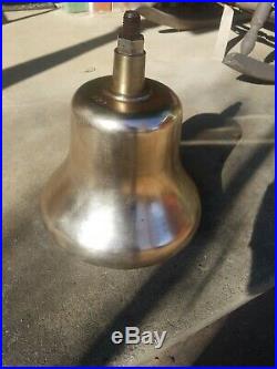 1950s Antique USA EMD Desiel Locamotive Railroad Brass Bell