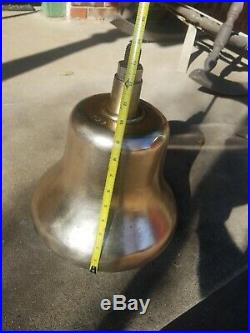 1950s Antique USA EMD Desiel Locamotive Railroad Brass Bell