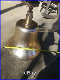 1950s Antique USA EMD Desiel Locamotive Railroad Brass Bell