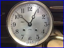 1957 Chelsea 6 Ships Bell Clock