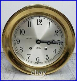 1970-74 Chelsea Ships Bell Clock 6 Dial RUNNING KEY INSTRUCTIONS