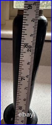 1976 Bicentennial DANBURY BRASS WORKS Large Handheld School Bell Wood Handle 9