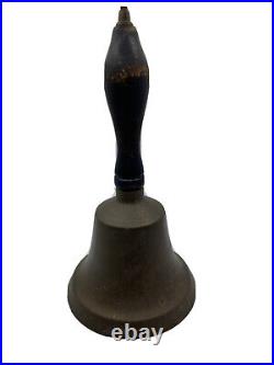 19th Century Large Brass Dinner Bell