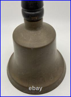 19th Century Large Brass Dinner Bell