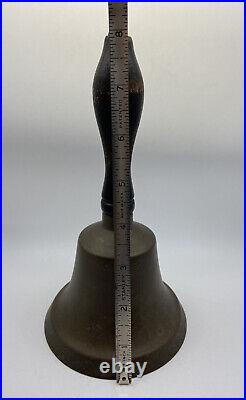 19th Century Large Brass Dinner Bell