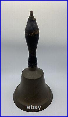 19th Century Large Brass Dinner Bell