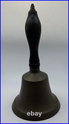 19th Century Large Brass Dinner Bell