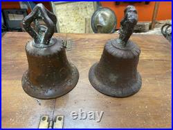 1 Antique 7'' Bronze Brass Mission 1811 Bell, YOUR CHOOSE OF ONE