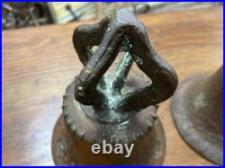 1 Antique 7'' Bronze Brass Mission 1811 Bell, YOUR CHOOSE OF ONE