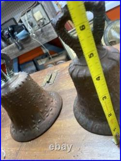 1 Antique 7'' Bronze Brass Mission 1811 Bell, YOUR CHOOSE OF ONE