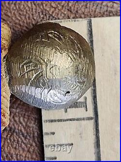 20 Antique Brass Graduated Sleigh Bells on Leather Belt