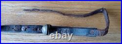 20 Vintage Brass Christmas Sleigh Bells Leather Horse Belt Antique 5ft Plus