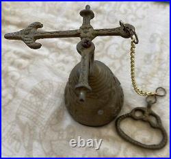 20th Century Antique Brass Monastery/Door Bell