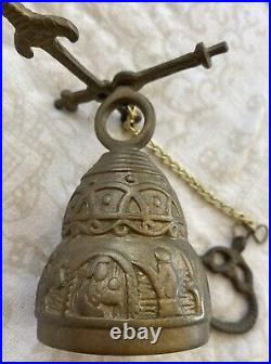 20th Century Antique Brass Monastery/Door Bell
