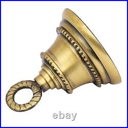 2.5 Indian Brass Jingle Bell for Home Décor Craft Chime Pet Décor Brass Bells