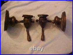 2 Arts & Crafts Handel ERA Wall Sconces 2-1/4 Bells Nice Finish Gimbal Style