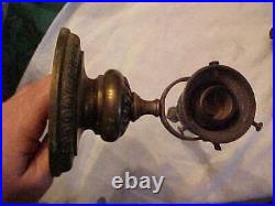 2 Arts & Crafts Handel ERA Wall Sconces 2-1/4 Bells Nice Finish Gimbal Style