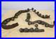 33 Antique Sleigh Bells 1 Jingle Bells original Aged Leather Straps 1800s